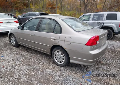 2005 Honda Civic Lx from USA, damaged, VIN 2HGES15585H576532
